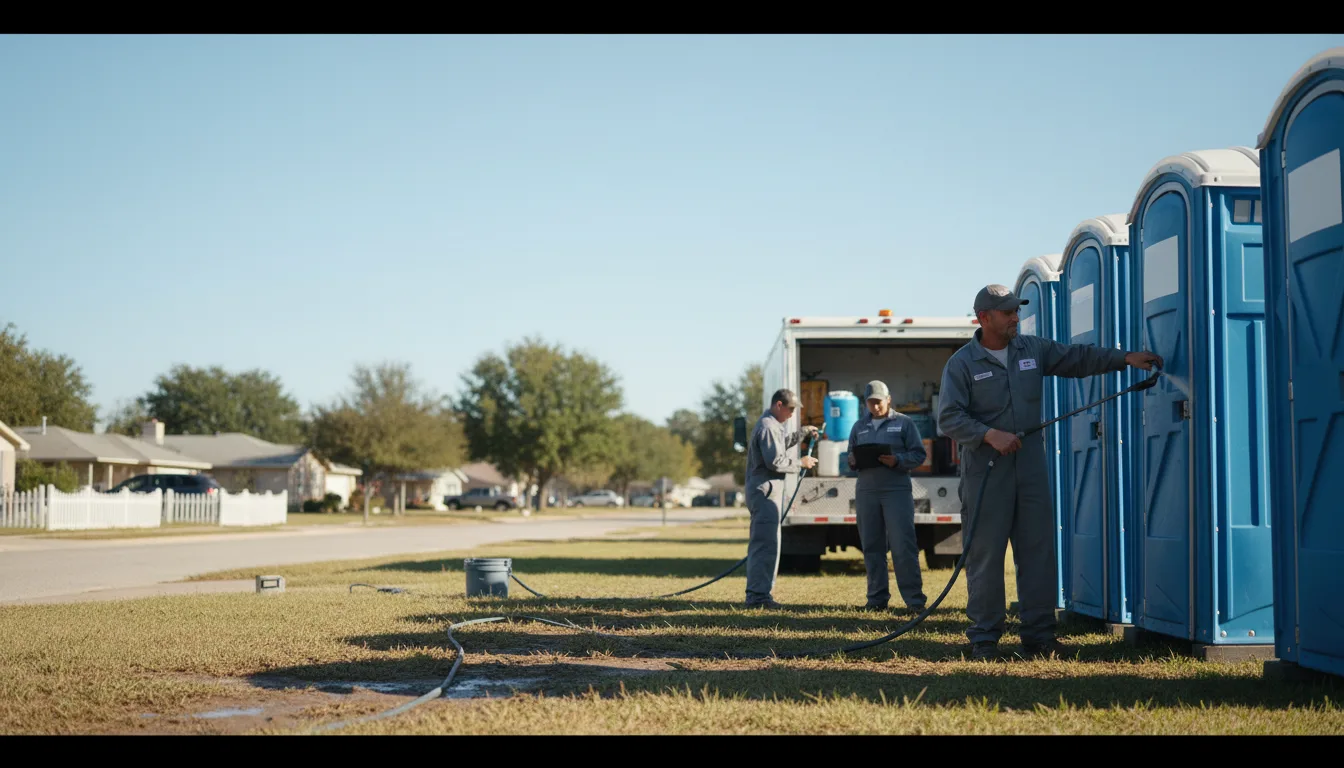Long-Term Portable Toilet Rental in Blue Hill, NE near me